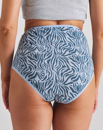 Pretty Secrets (6 Pack) Cotton Full Fit Brief Knickers