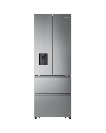 Hisense RF632N4WIE Fridge Freezer - Stainless Steel E Rated