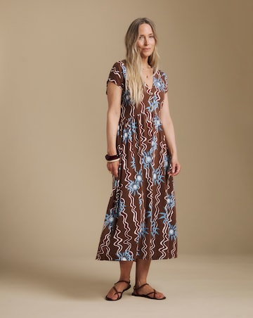Julipa Printed Jersey Midi Dress