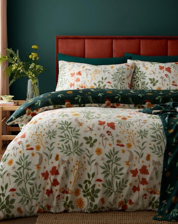 Fusion Botanical Mushrooms Duvet Cover Set