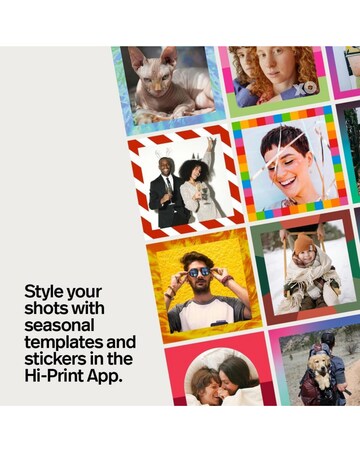 Polaroid HiPrint 3x3 Printer White 10S