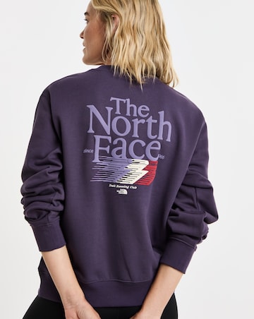 The North Face Retro Trail Relaxed Graphic Crew Sweatshirt
