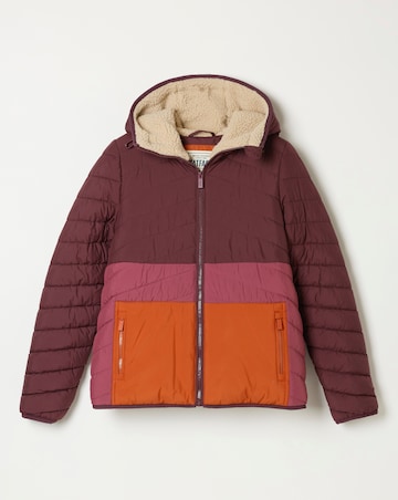 Fatface Erica Puffer Colour Block