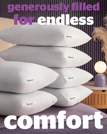 Silentnight Deep Sleep Pack of 6 Pillows