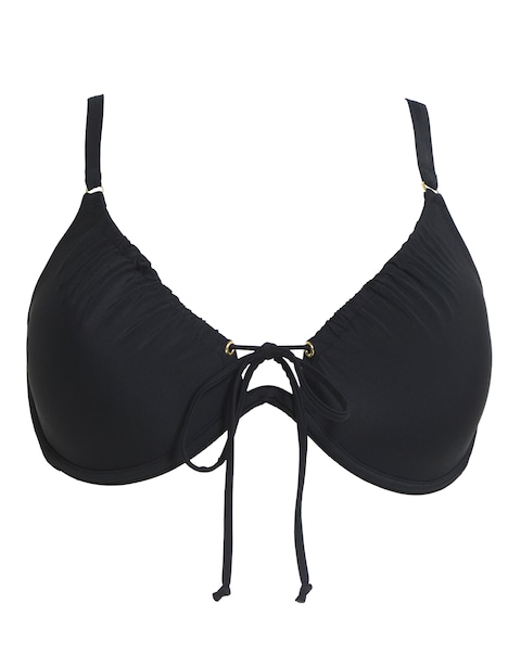 Boux Avenue Ibiza Tie Eyelet Bikini Top