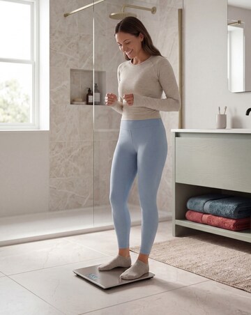 Salter Stainless Steel Bathroom Scale