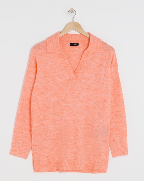 Apricot Collar Tunic