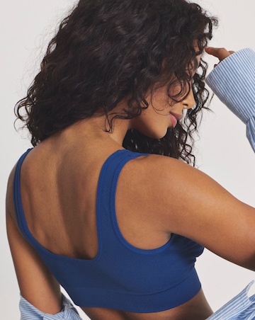 Pretty Secrets (3 Pack) Comfort Tops (Fits A-D) Navy/Blush/White