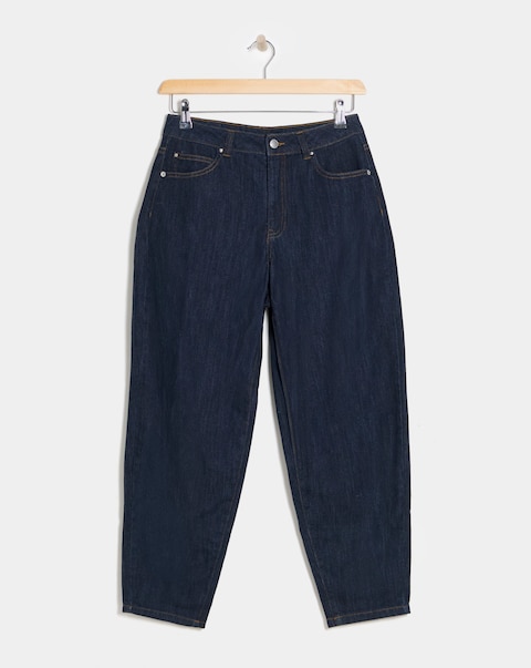 Anthology Indigo Barrel Leg Jeans