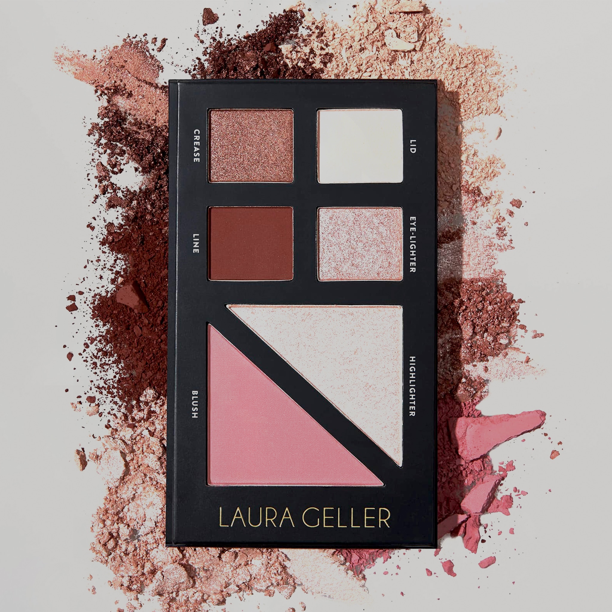 A set of Laura Geller makeup.