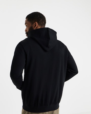 Jack & Jones Archive Small Logo Hoodie - Black