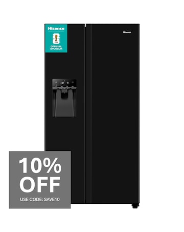 Hisense RS694N4TBE American Fridge Freezer- E Rated 179 CM
