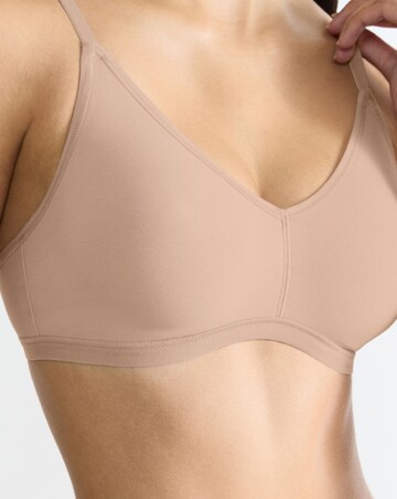 Sloggi Go Daily Cotton Soft Non Wired Bra Skintone