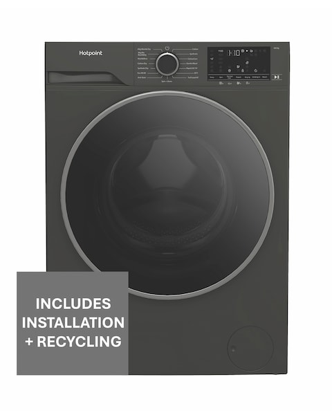 Hotpoint HBD 8680G ANTISTAIN UK 8+6kg- Dark Grey + Installation