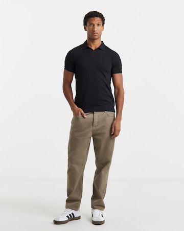 Pure Cotton Trophy Neck Polo