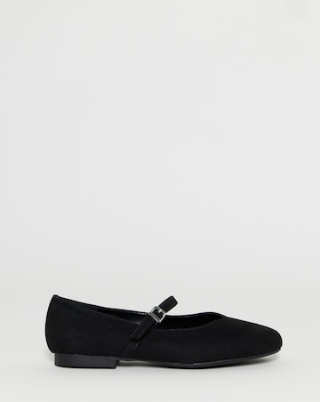 Morgan Classic Flat Mary Jane Shoes - Extra Wide Fit (EEE)