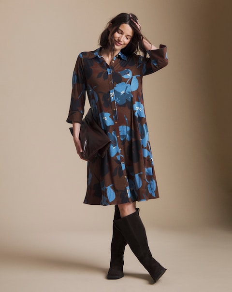 Julipa Printed Swing Dress