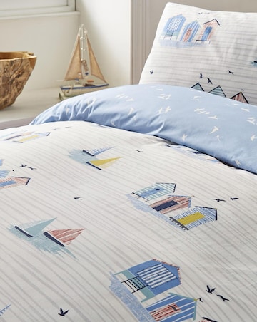 Fusion Beach Huts Duvet Cover Set