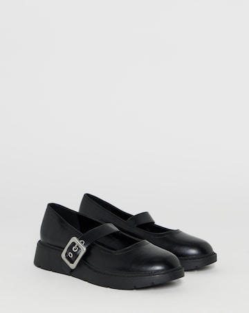 Dominga Buckle Mary Jane Shoes - Wide Fit (E)