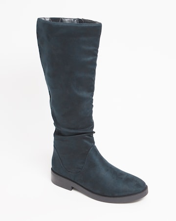 Evren Ruched Boot - Extra Wide Fit (EEE) & Super Curvy Calf
