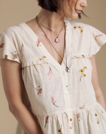 Julipa Lace Trim Peplum Blouse