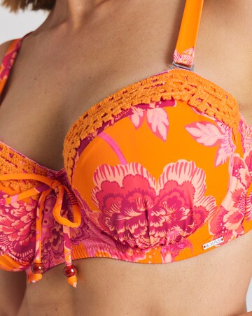 Figleaves Underwired Bandeau Bikini Top