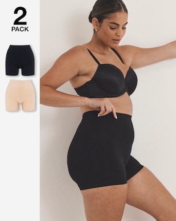 MAGISCULPT (2 Pack) Medium Control Short Knickers