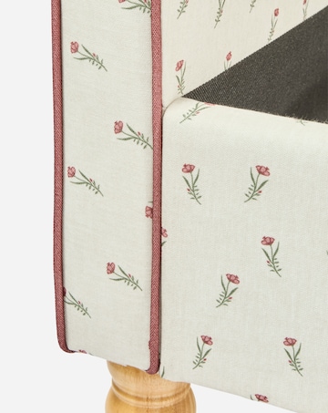 Linnea Flora Bedframe with 3 Layer Memory Foam Hybrid Mattress