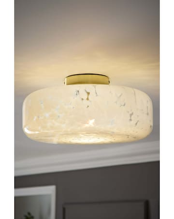 ValueLights India Confetti Large Flush Ceiling Light