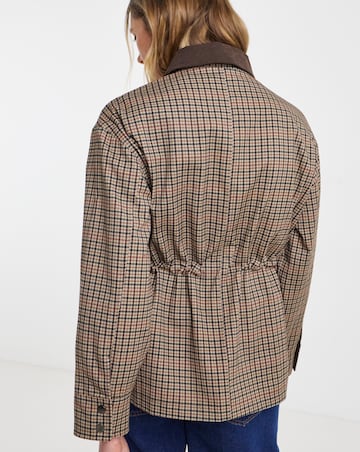 Cinched Waist Barn Jacket