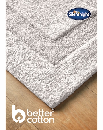 Silentnight Supersoft Cotton Bath Mat