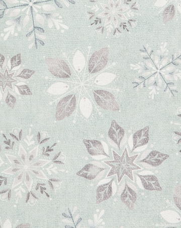 Christmas Snowflakes Washable Runner