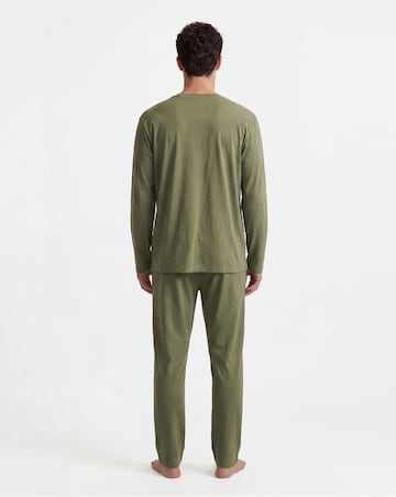 2 Pack Long Sleeve Open Hem PJs