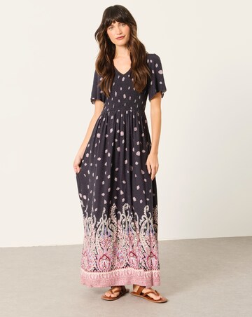 FatFace Alma Paisley Midi Dress