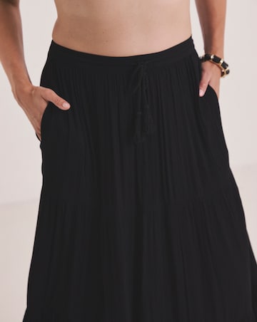 Beach To Beach Tiered Beach Skirt
