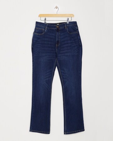 Bootcut Fit Stretch Jeans Darkwash