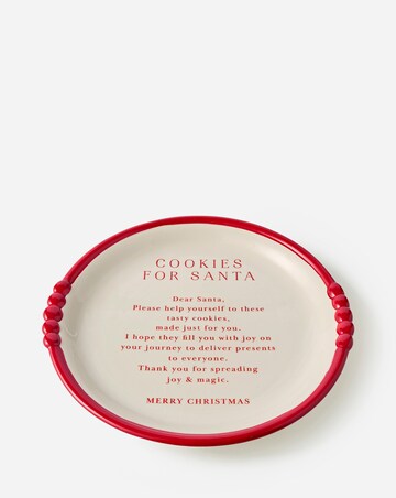 Cookies for Santa - Large Plate