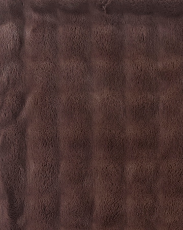 Luxe Bubble Faux Fur Throw