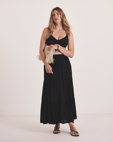 Beach To Beach Tiered Beach Skirt