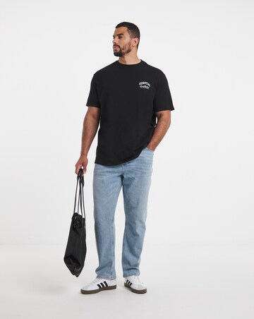 Jack & Jones Organic Relaxed Studio Back Print Tee - Black