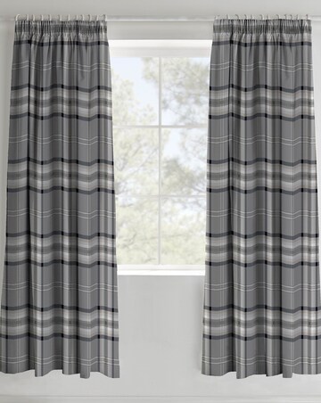 Catherine Lansfield Kelso Check Curtains