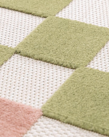Zouk Checkerboard Indoor/Outdoor Rug
