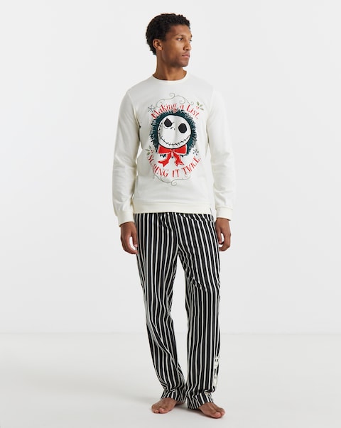 Pretty Secrets Nightmare Before Christmas Family Pyjamas - Mens