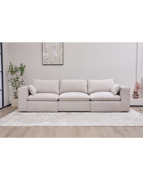 Campbell 3 Seater Power Recliner Sofa
