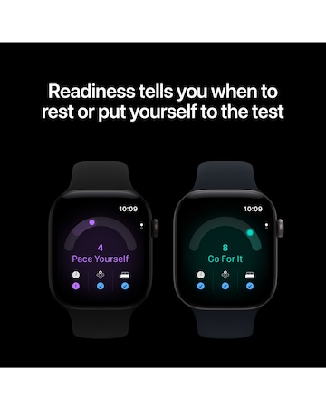 Apple Watch Series 12 GPS + Cellular 42mm - White Ceramic/Sand Sport Band - S/M