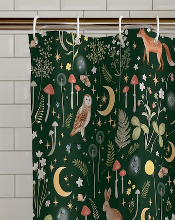 Catherine Lansfield Enchanted Twilight Shower Curtain