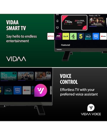 Toshiba 40LV2553DB 40in FHD TV with Freely