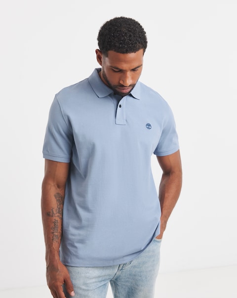Timberland Pique Short Sleeve Polo Shirt