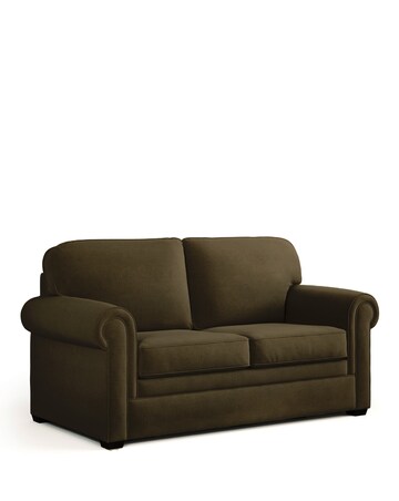Jay-Be Heritage Cosy Chenille 2 Seater Sofa Bed with E-Pocket Mattress