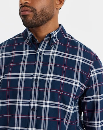 Long Sleeve Cotton Check Shirt